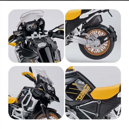 Ornamentos Colecionáveis De Motocicleta De Metal Em