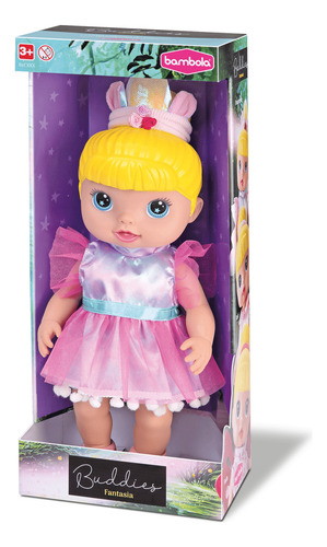 Muñeca Buddies Unicorn Fantasy - Muñeca