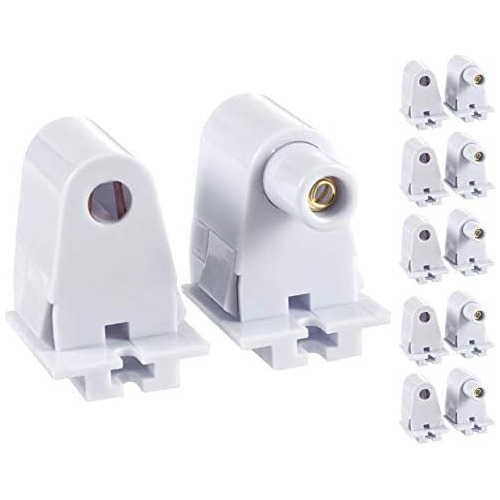 (6 Pares) Conector De Zócalo De Base Lápida T8 T10 T1...