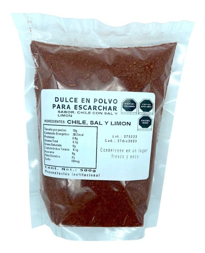 Polvo Para Escarchar Micheladas Sabor Chile,sal Y Limon 500g