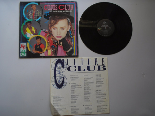 Lp Vinilo Culture Club Colour By Numbers Printed Usa 1983