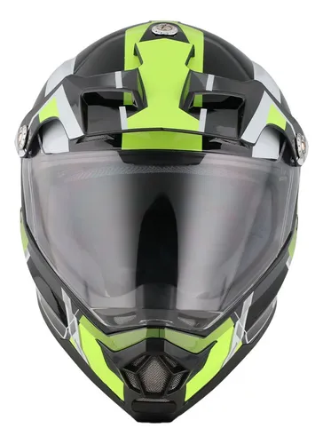Casco Integral Moto Cross K4 Edge Solido Certificado Dot Ktm