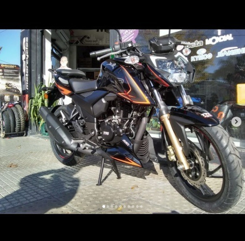 Imagen 2 de 17 de Tvs Rtr 200 Con Abs Fi New Model Con Defensas De Regalo