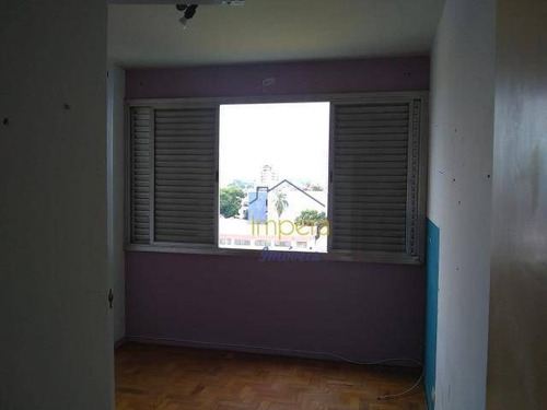 Apartamento Jerônimo Carnevali Com 2 Dormitórios À Venda, 90 M² Por R$ 160.000 - Centro - São José Dos Campos/sp - Ap0535