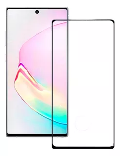 Mica Cristal Templado Para Samsung Galaxy Note 10 Plus