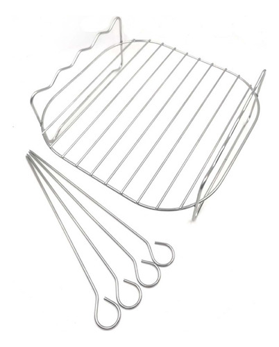 Soporte De Rejilla Para Barbacoa De Doble Capa Para Air