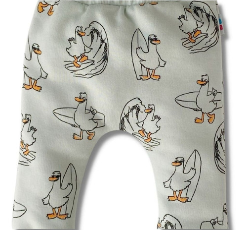 Imagen 2 de 3 de Pantalon Babucha Algodon Rústico Estampaco Bebe Nene Nena