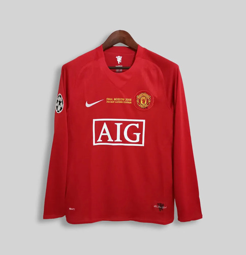 Jersey Manchester United 2008 Final De La Champions League 