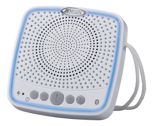 Jensen® Altavoz De Ducha Bluetooth Impermeable Color Blanco