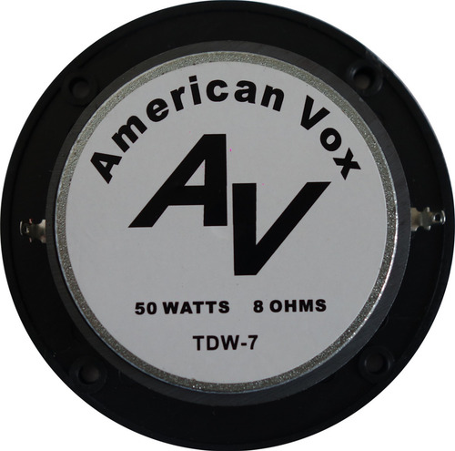 Tweeter Domo American Vox Tdw 25 Cono De Seda 50watts Hi Fi