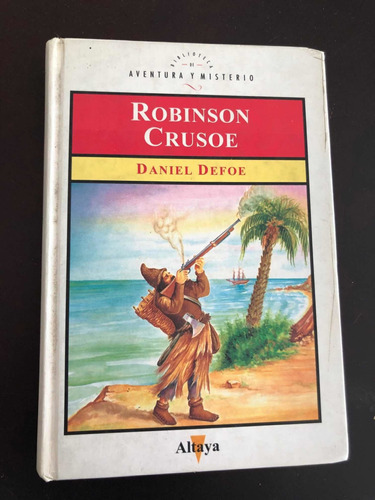 Libro Robinson Crusoe - Daniel Defoe - Tapa Dura - Oferta