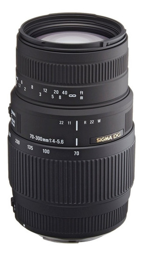 Lente Sigma 70-300m F4-5.6 Dg Macro Telefoto Zoom Para Canon