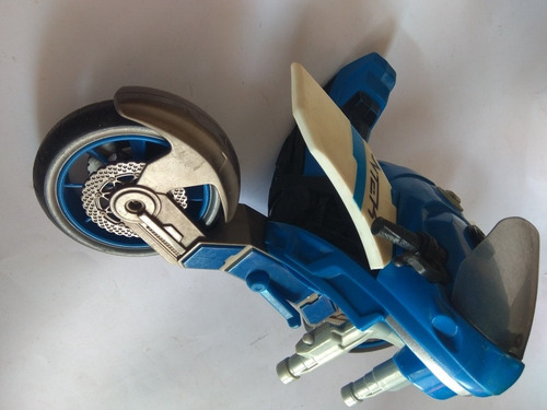 Max Steel Moto Azul Transforma En Avión N-tek (Usado)