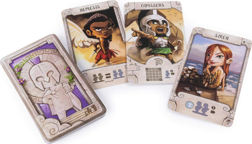 Santorini, Estrategia Juego De Mesa Familiar 2-4 Jugadores C