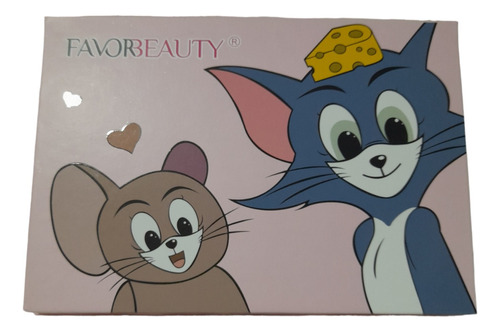 Paleta De Sombras Tom Y Jerry 24 Colores Favorbeauty
