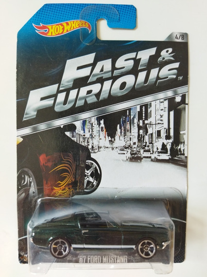  Hot Wheels Rapido Y Furioso 67 Ford Mustang 4/8 Fu2 | Envío gratis