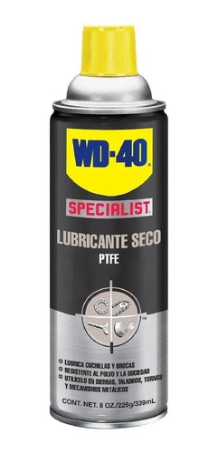 Imagen 1 de 1 de Wd-40® Specialist Lubricante Seco Con Ptfe 226g