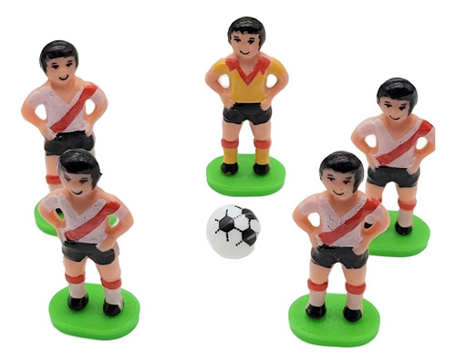 Jugadores Con Arco X 5 U River Plate