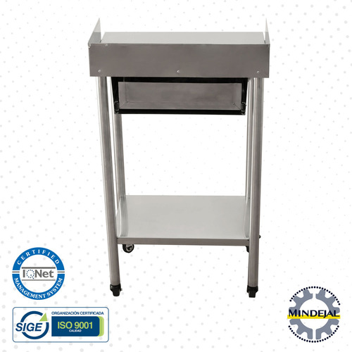 Mesa para instrumental médico Mindejal MPA-111-R