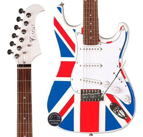 Guitarra Stratocaster Eagle Sts001 Inglaterra Oferta!