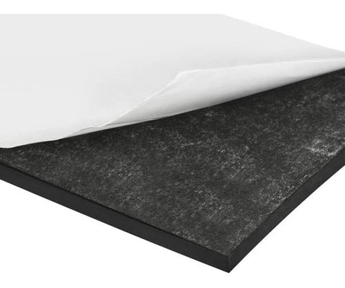 Hoja Goma Epdm Reforzada 3 8  Grosor 12 X 24  Parte Trasera