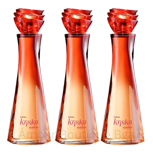 3 Perfumes Kriska Sonhos Mujer - mL a $722