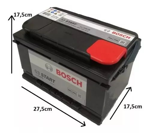 Bateria Bosch Chev Corsa Reforzada 12x75 12 Meses Garantia