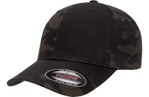 Gorra Curva Camuflaje Multicam Flexfit Lisa 6277mc Cerrada