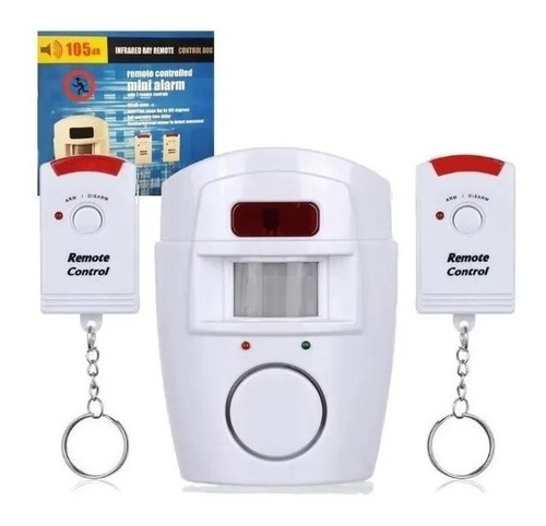 Alarma Domicilio Inalámbrica Sensor Movimiento Sirena