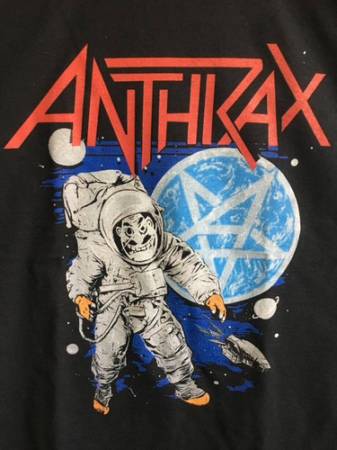 Imagen 1 de 2 de Anthrax - Moon - Metal - Polera- Cyco Records