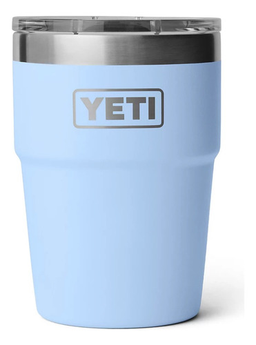 Yeti Rambler Stk Ms Vaso Termico 16oz Celeste Lisa