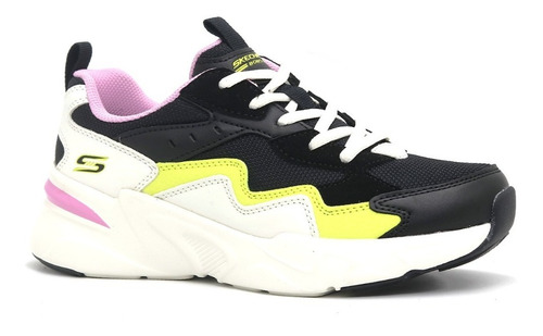 Zapatilla De Dama Skecher  117044-bklm 