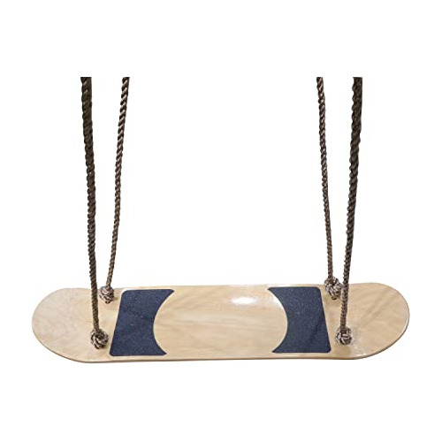 Columpio De Skateboard De Madera Bh992b, Madera Clara