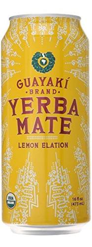 Guayaki Organic Yerba Mate, Elación De Limón