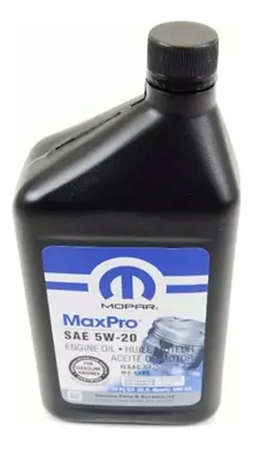 Paquete 6lts Aceite Sintetico Mopar 5w-20