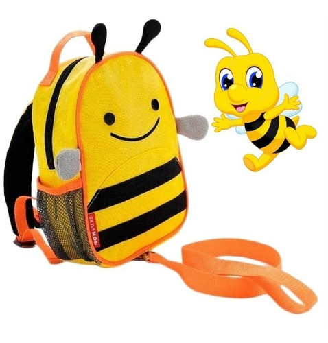 Mochila Skip Hop Abeja Con Arnes Seguridad 100% Original