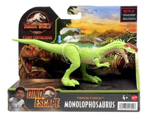 Jurassic World Fierce Force Monolophosaurus Original Mattel