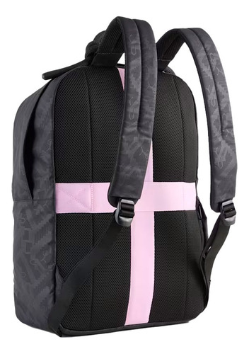 Mochila Puma X Squid Game Juego Calamar Escolar Urbana Viaje Color Negro