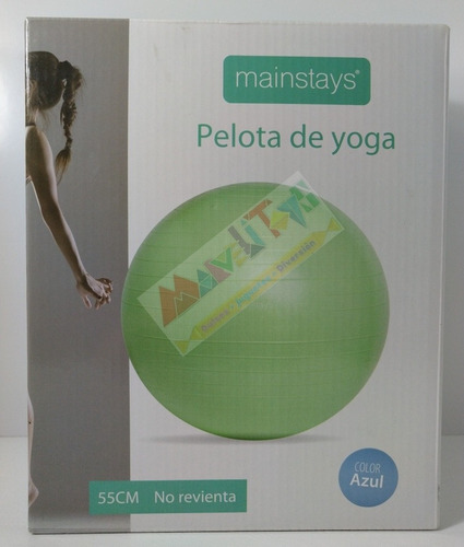 Pelota Para Yoga Mainstays Azul