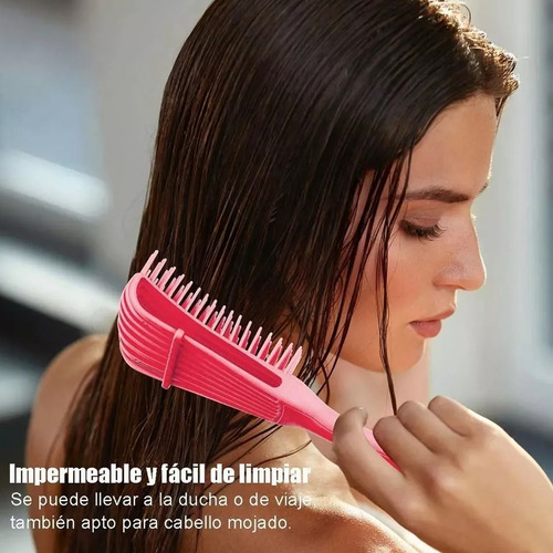 Cepillo Cabello Desenredar Rizado Tangled Wet Brush Peines