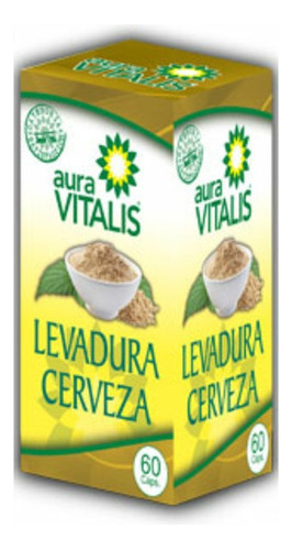 Levadura Cerveza 60 Capsulas Sabor natural a.v