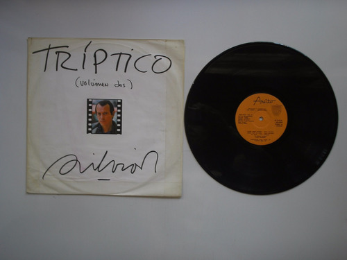 Lp Vinilo Silvio Rodriguez Triptico Volumen 2 Prin Cuba 1989