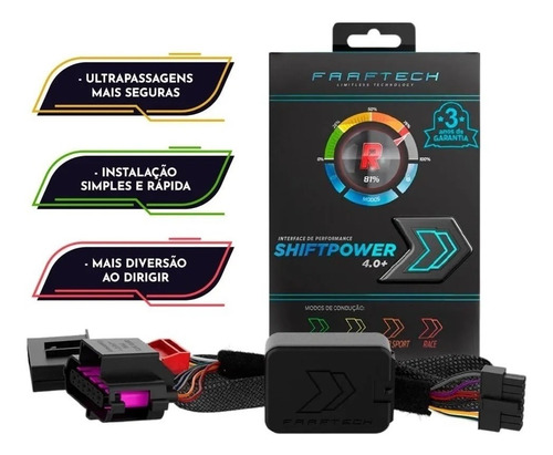 Imagem 2 de 7 de Módulo Acelerador Shift Power Bluetooth C/ App 4.0+