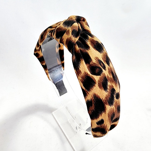 Diadema Anudada Animal Print