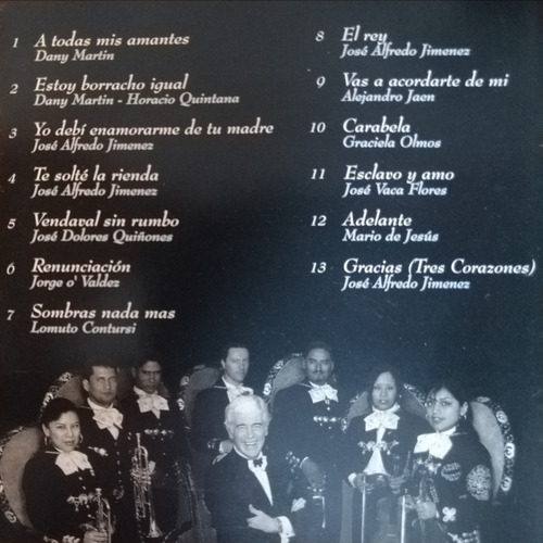 Dany Martin Con Mariachis Cd Original Nuevo Cerrado