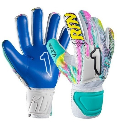 Guantes De Portero Rinat Asimetrik Stellar Semi Adult Blanco