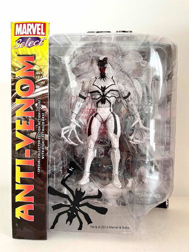 Figura Anti Venom Marvel Select (Usado)