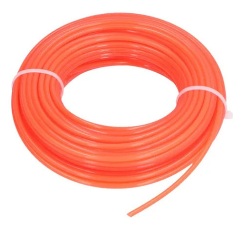 Fio De Nylon Para Roçadeiras E Aparadores De Grama 2,4mm 15m