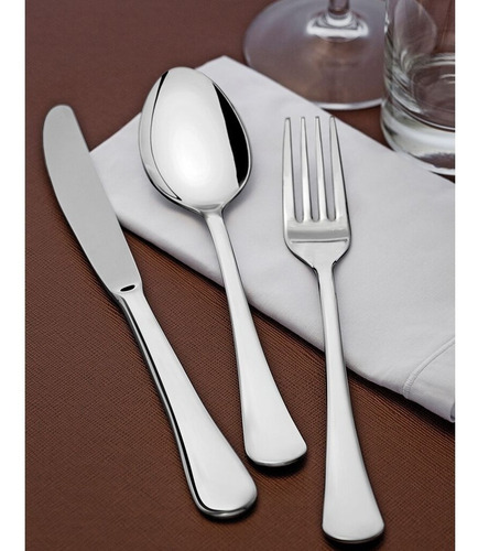 Cuchara Cubierto De Mesa Zurique Tramontina (jgo 4 Pzas)