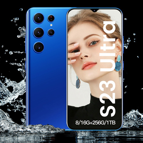 Smartphones 5g Desbloquea La Versión Global S23 Ultra,8gb+256gb Dual Sim,teléfonos Inteligentes De Pantalla Completa De 6,8 Pulgadas